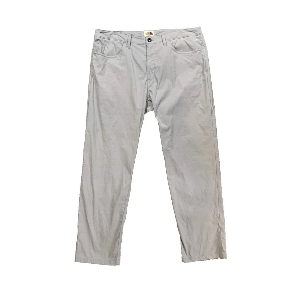The North Face Pants Mens 36 Gray Sprag 5 Pocket Nylon Stretch Hiking Travel